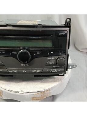 2009-2012 Toyota Venza 86120-07020 AM/FM Radio 6-Disc CD MP3 Player OEM Tested W